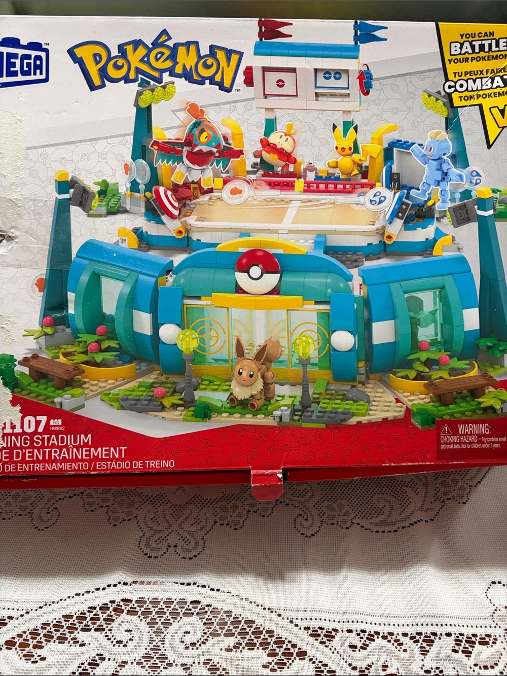 Mega Pokémon Training Stadium #HWR82 Incomplete